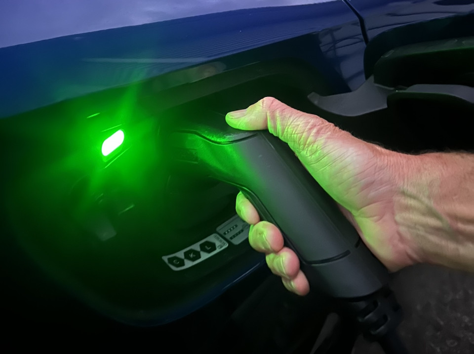 Evnex charging car